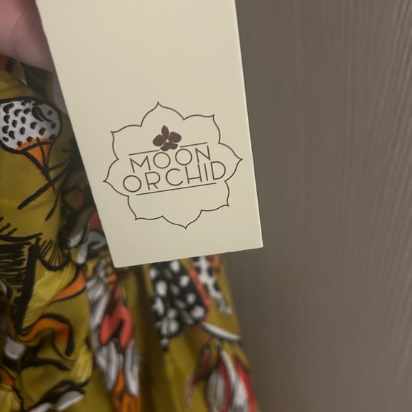 Ruffled Tropical Print Maxi Dress - Picture 4 of 4